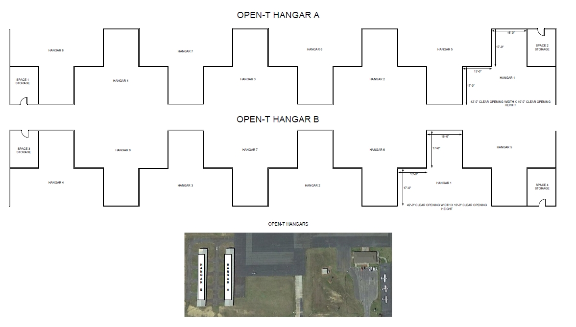 Open T Hangar A / Open T Hangar B